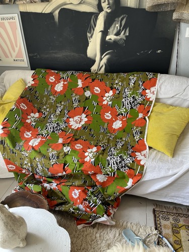 Tissu vintage ancien neuf - tissu,