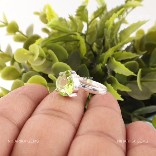 Bague solitaire argent 925 - bague,