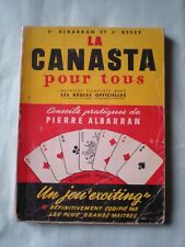 LA CANASTA POUR TOUS  JEUX