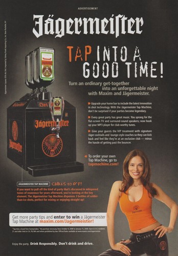2008 jagermeister liqueur - jagermeister,