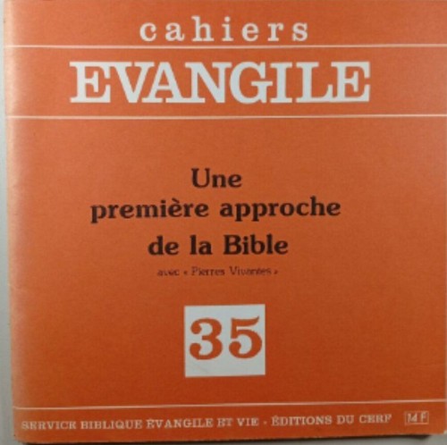 Cahiers évangile une - Évangile:,