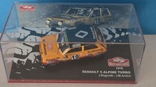 1/43 Renault 5 Alpine Turbo Rally Monte-Carlo 1978 Ragnotti - Andrié IXO Altaya 