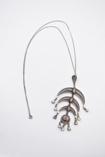 Collier ancien argent et