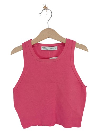 Zara top femmes rose - femmes, côtelé
