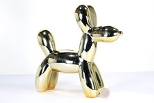 Tirelire Dorée Chien Ballon