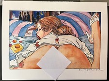 MANARA Tirage imprimé signé