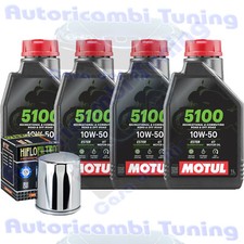 Bulletin D'Huile Motul 5100 10W50 Harley Davidson XL1200S Sportster Sport 96>98