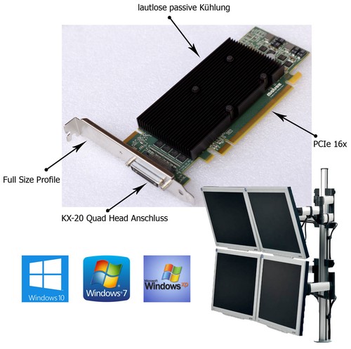 Matrox quadri tête carte - quadri,