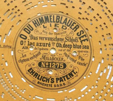 ORGAN disc Ariston organette