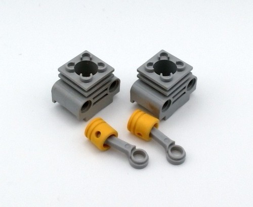 Lego part 32061 cylindre et - 2x,