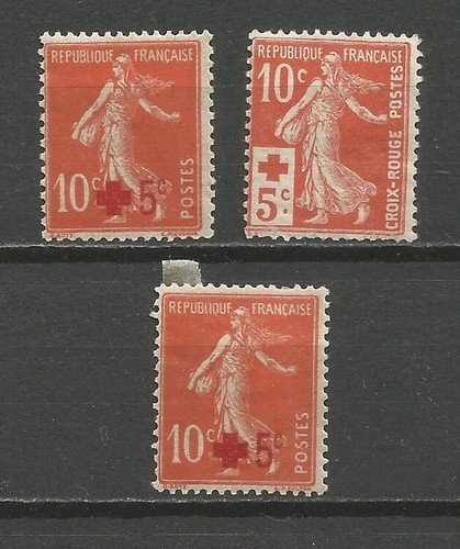France 1914 146 - y&t, 146-147