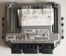 Calculateur moteur Peugeot 307 1.6 HDI 110 CV 0281011629 9658944580 EDC16C34