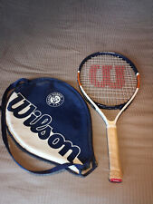 Raquette tennis enfant taille 23 Wilson X Roland Garros avec étui