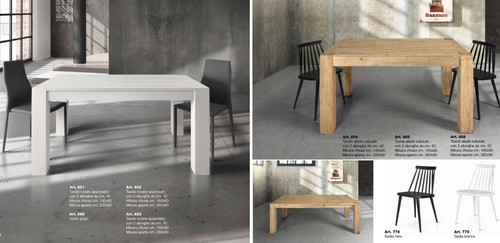 Table extensible rectangulaire - extensible,