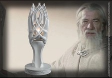 Lord of the Rings - Bougeoir Bâton de Gandalf le Blanc - Noble Collection
