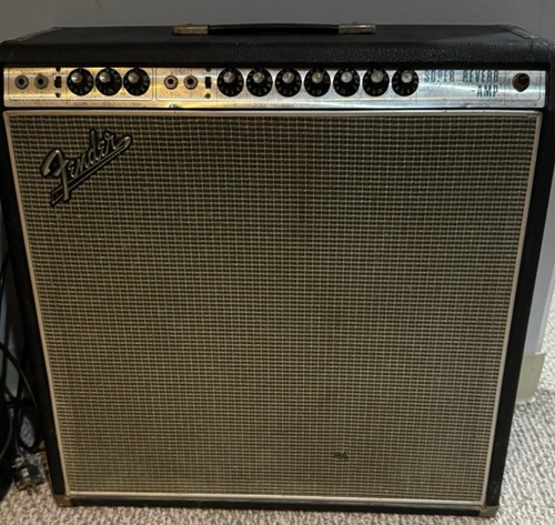 1968 fender super - super, reverb