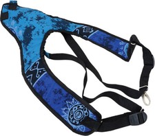 Viking Bleu/Noir Djembe Sangle/Harnais. Rucksack-Style, Réglable Sangles