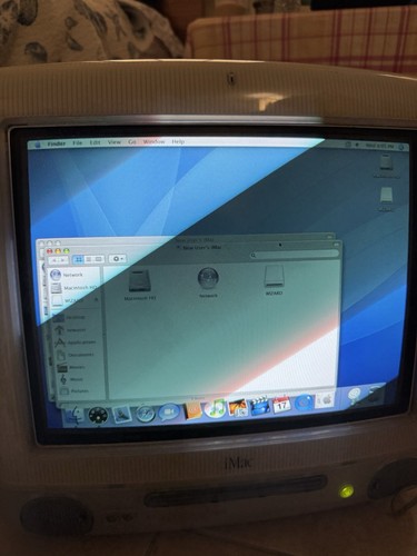 Imac blueberry running - g3,