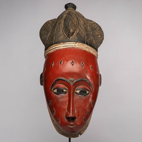 1025 masque baoule - avec, socle