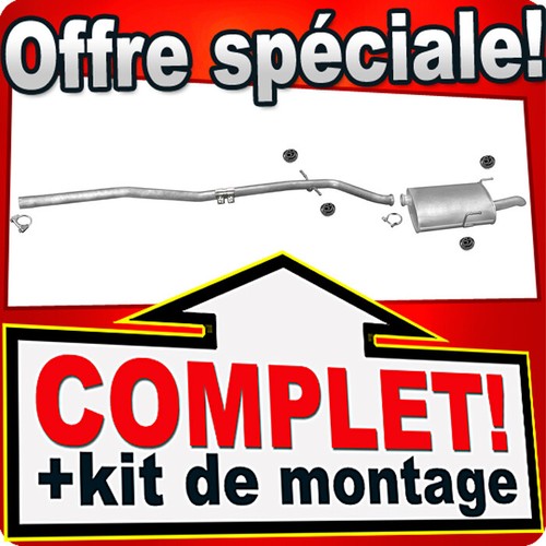 Ligne pot échappement pour - d'échappement,