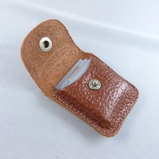 Ancien compte fil loupe avec étui cuir