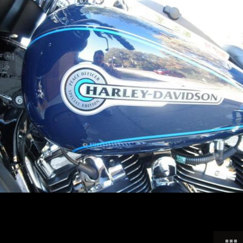 Pair gas tank - gas, sticker