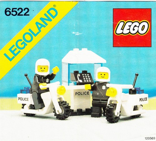 Lego 6522 police - de, 1987