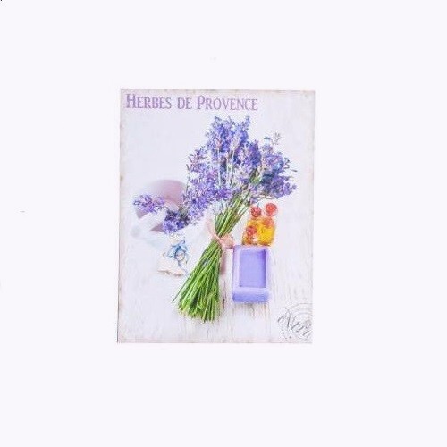 Cadre tableau métal fleur - métal,
