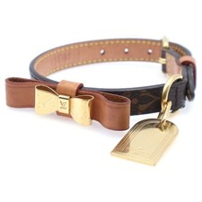 Louis Vuitton Baxter Dog Collar XS Ribbon M58073 Z1