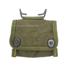 Pochette de boussole US "imprégnée"  - US ARMY WW2  ( matériel original )