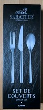 Sabatier : set de couverts : couteau - fourchette - cuillère - Neuf