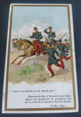 Chromo savon fer cheval - chromo, le