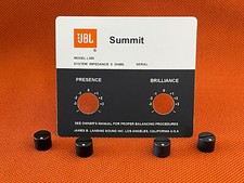 JBL Studio Monitor L-PAD Knobs