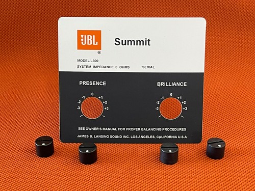 Jbl studio monitor - monitor, knobs