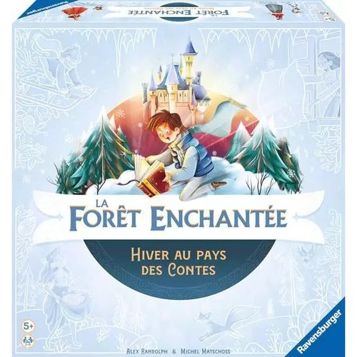 Forêt enchantée hiver - forêt,