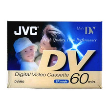 JVC Mini DV DVM60 – Cassette