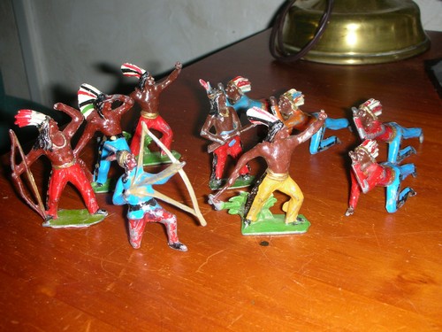 Lot figurines en plomb - figurines,