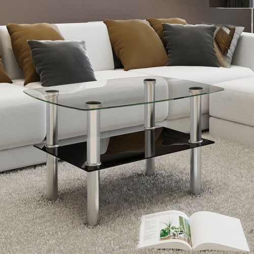Table basse étagères verre - table, 2