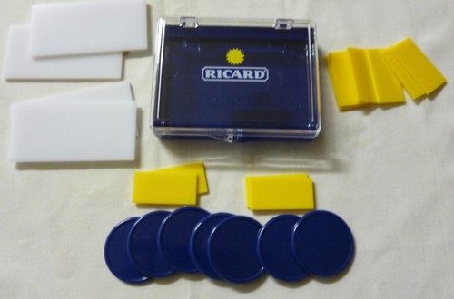 Ricard boite neuve jetons - boite,