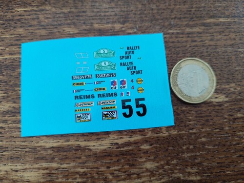 Decals decalcomanie rallye - decalcomanie,