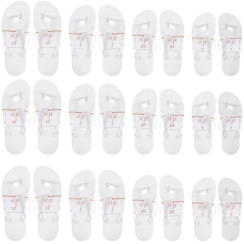 Paires tongs blanches pour - blanches,