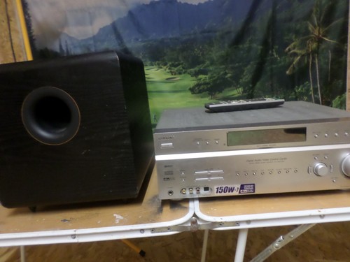Ampli sony caisson de - sony, basse