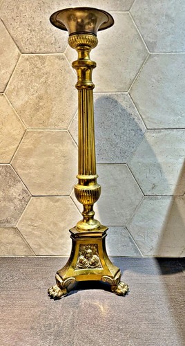 Pied lampe bronze dans - pied,