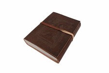 Journal intime en cuir carnet de croquis vierge écriture symbole égyptien en ...