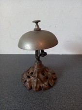 Timbre / Ancienne sonnette comptoir d' hôtel Hauteur 11 Cm