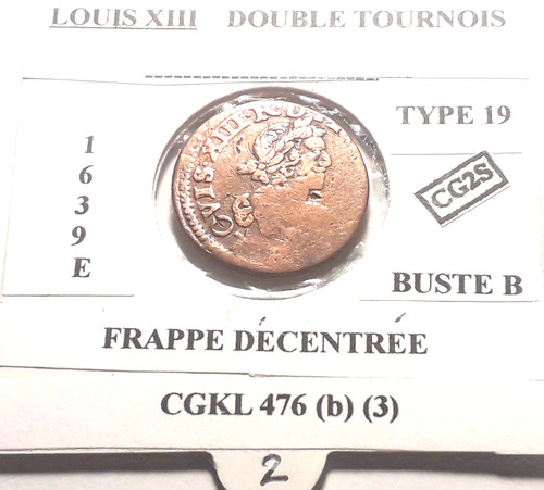 Louis xiii double tournois - louis,