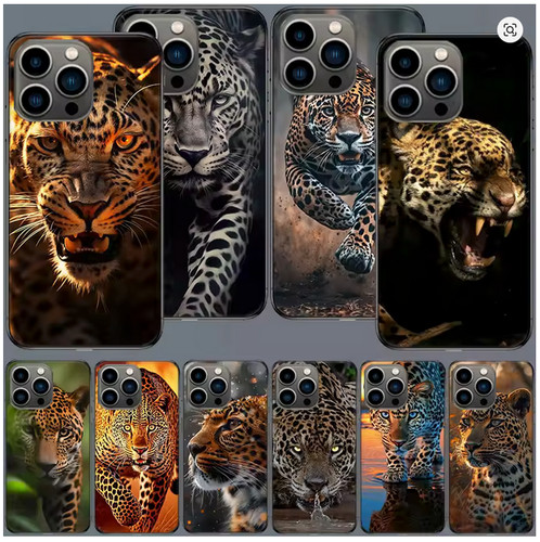 Majestic leopard animal coque - majestic,