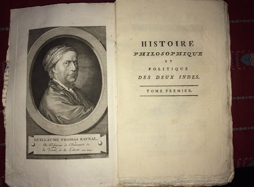 Raynal histoire philosophique - raynal:,