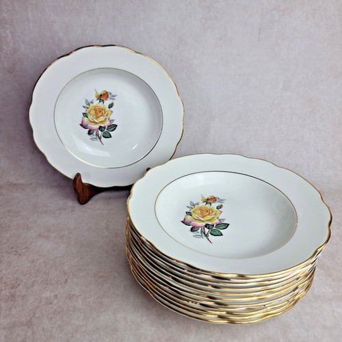 Lot assiette creuse - de, 12