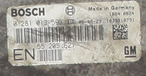 Calculateur moteur opel - opel, zafira
